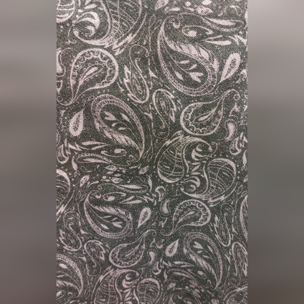 Anthropologie AG The Stevie Velvet High Rise Skinny Jeans Paisley Print - Picture 7 of 12